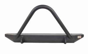 Jeep Wrangler Unlimited Front Bumper - Fishbone Offroad - Piranha Front Winch Bumper with Stinger - Black - `07-`18